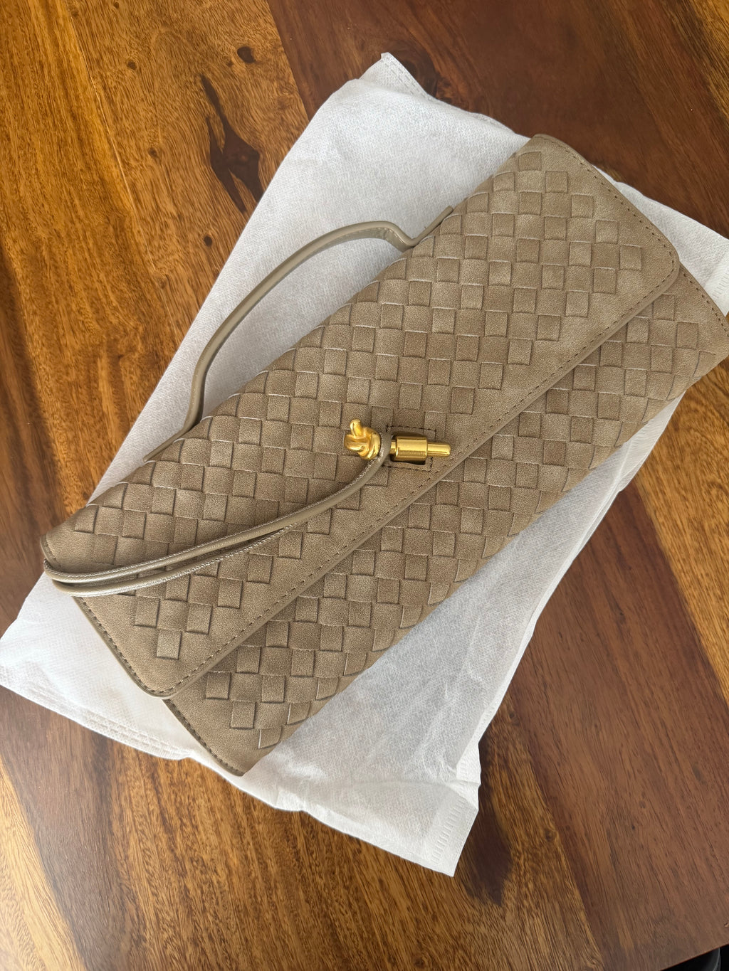 Sac à main tressé