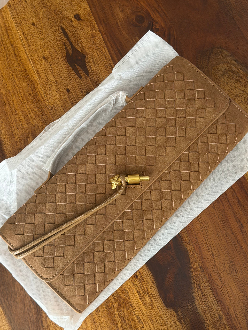 Sac à main tressé
