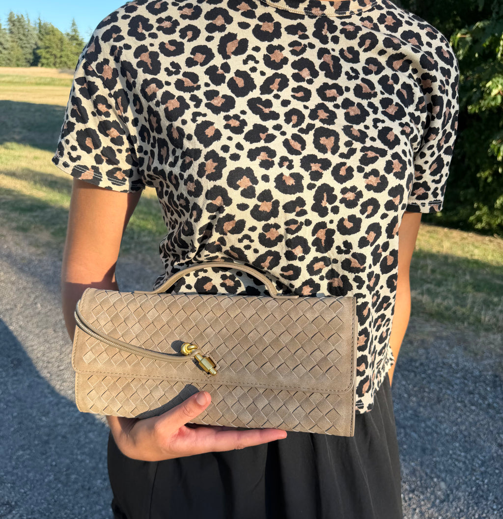 Sac à main tressé